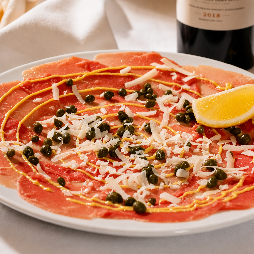 Carpaccio Di Manzo.