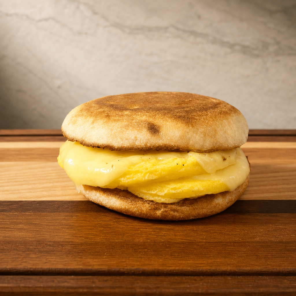 Egg Patty & Cheese Sandwich.