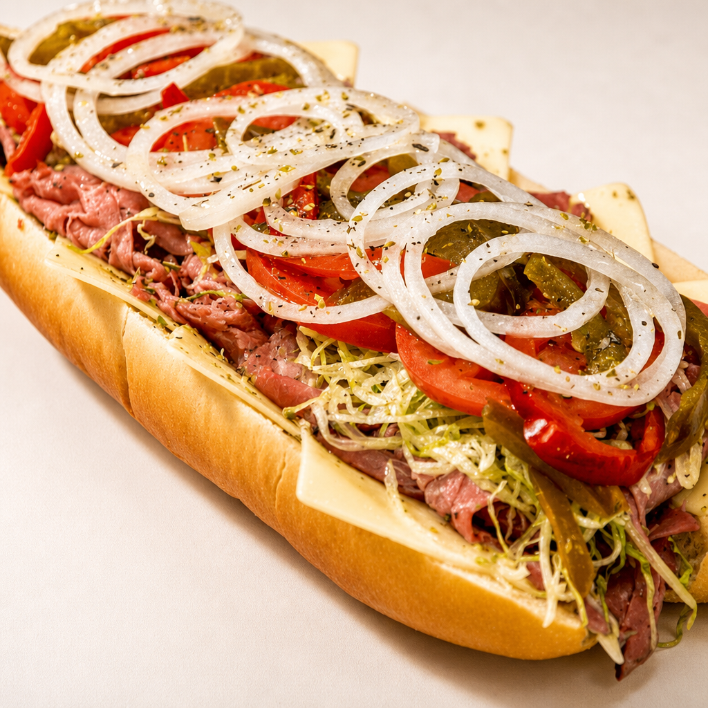 Roast Beef Hoagie Large.