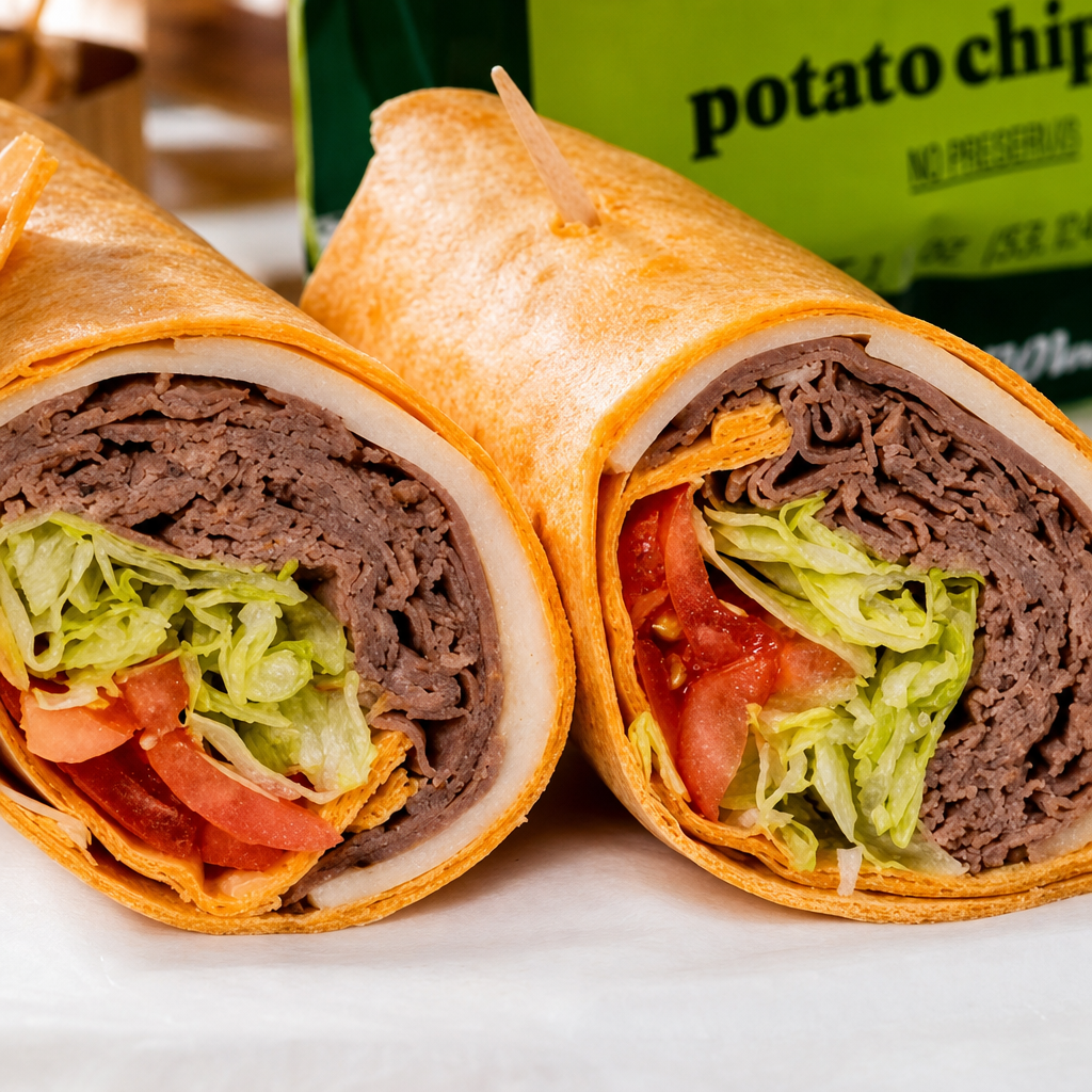 Roast Beef Wrap.