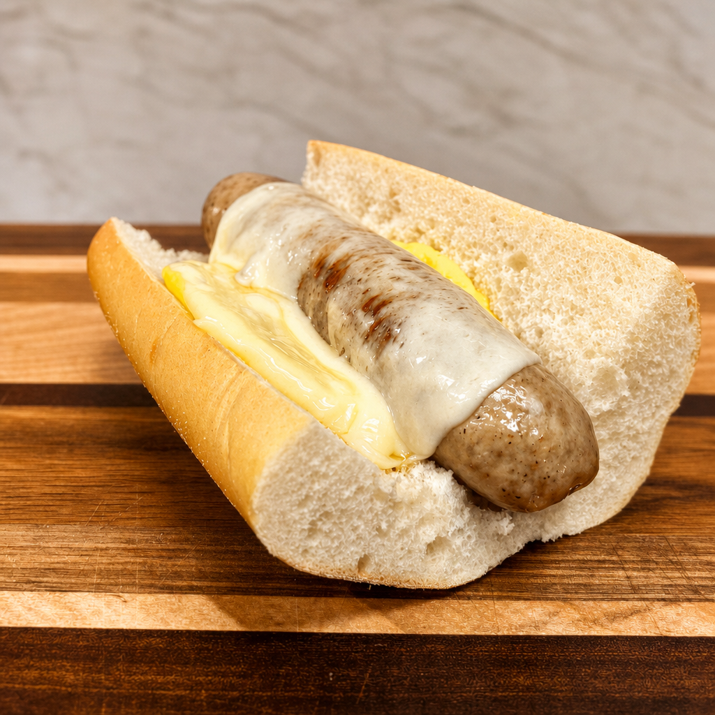 Italian Sausage, Egg Patty & Cheese Sandwich.