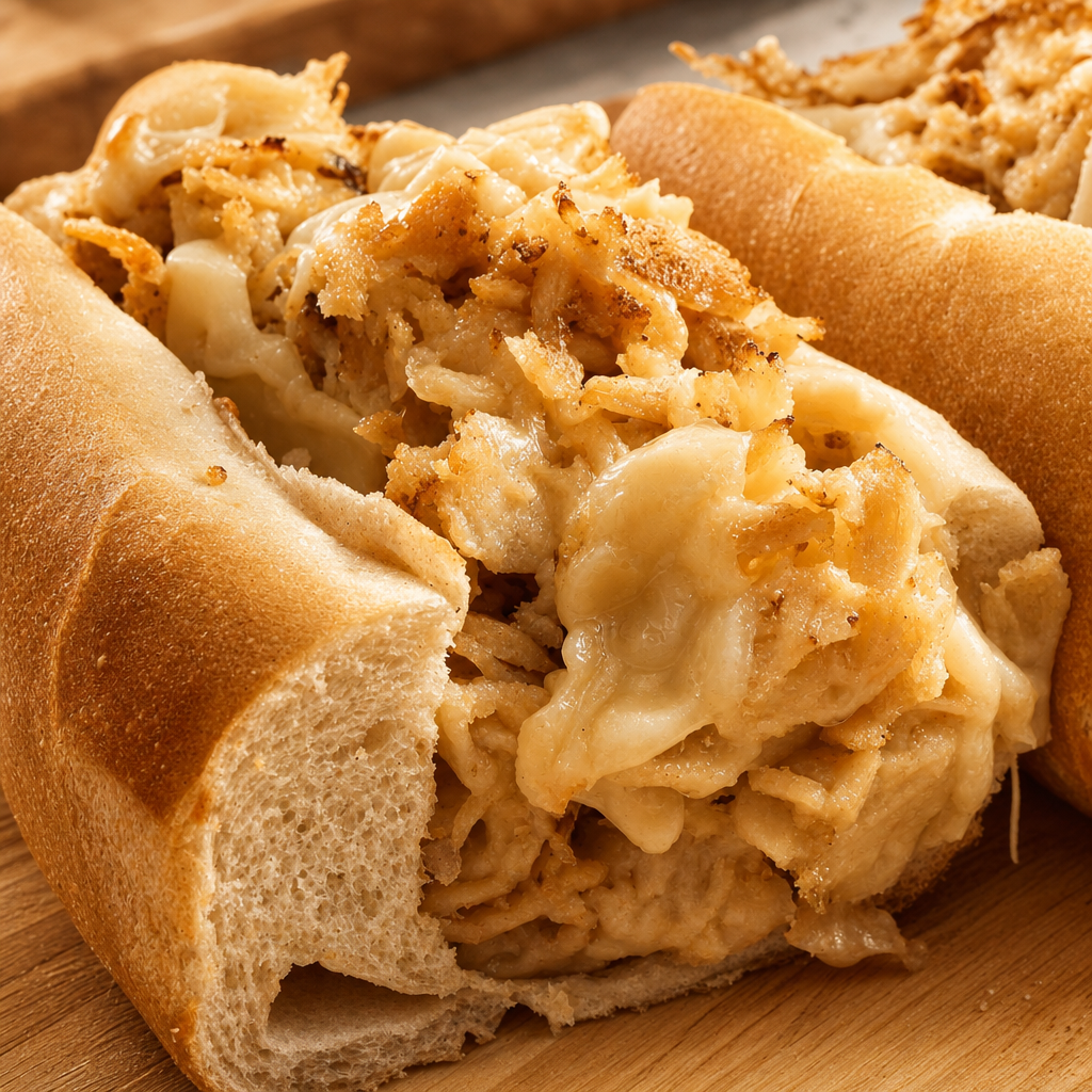 Chicken Cheesesteak Large.