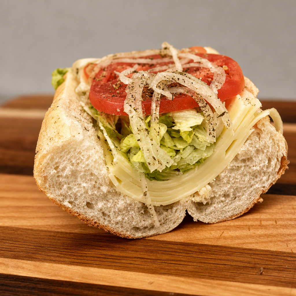 Cheese Hoagie Large.