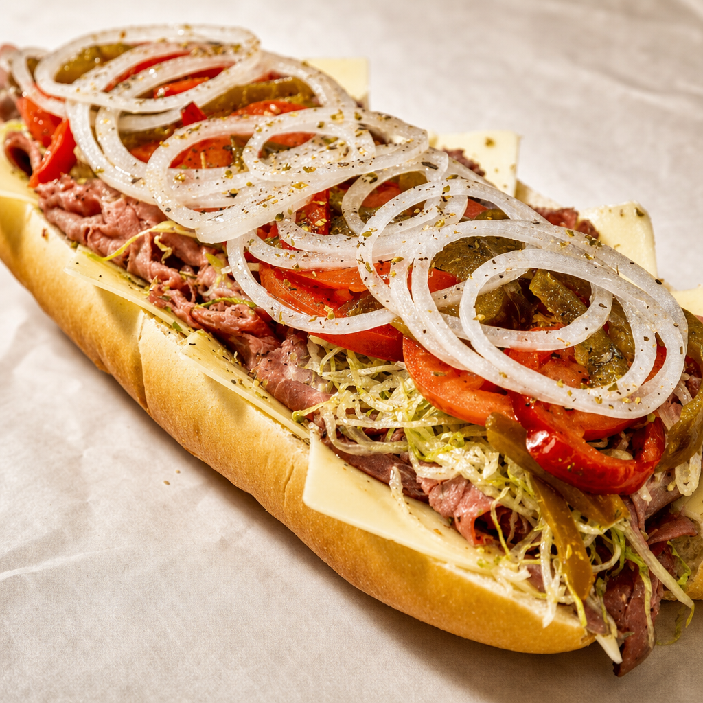 Roast Beef Hoagie Small.
