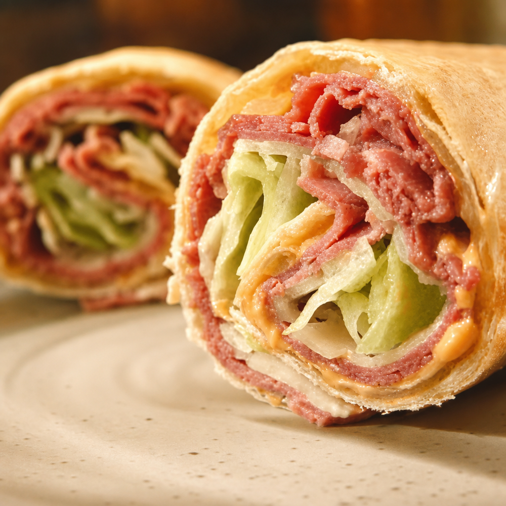 Corned Beef Wrap.