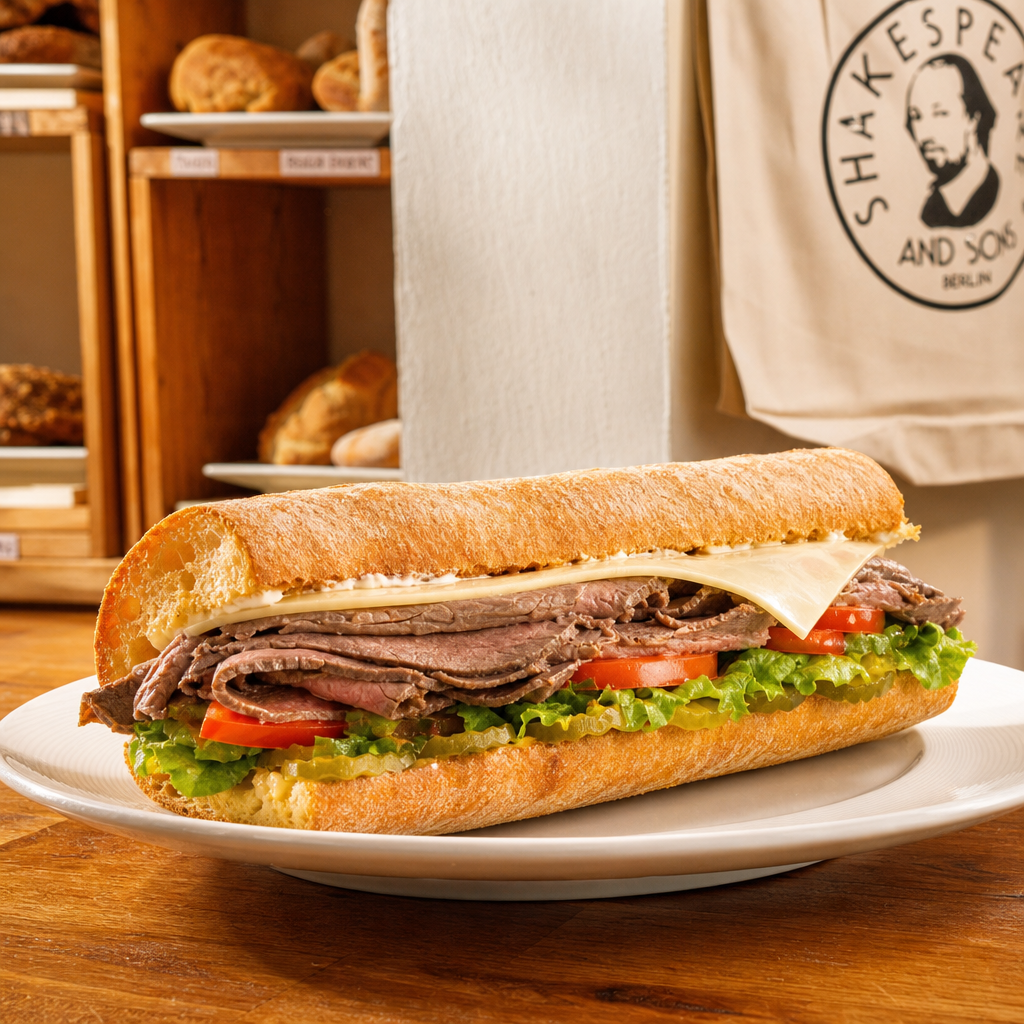 Corned Beef Sandwich.