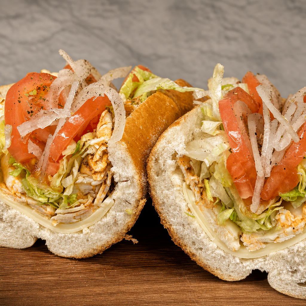 Buffalo Chicken Hoagie Small.