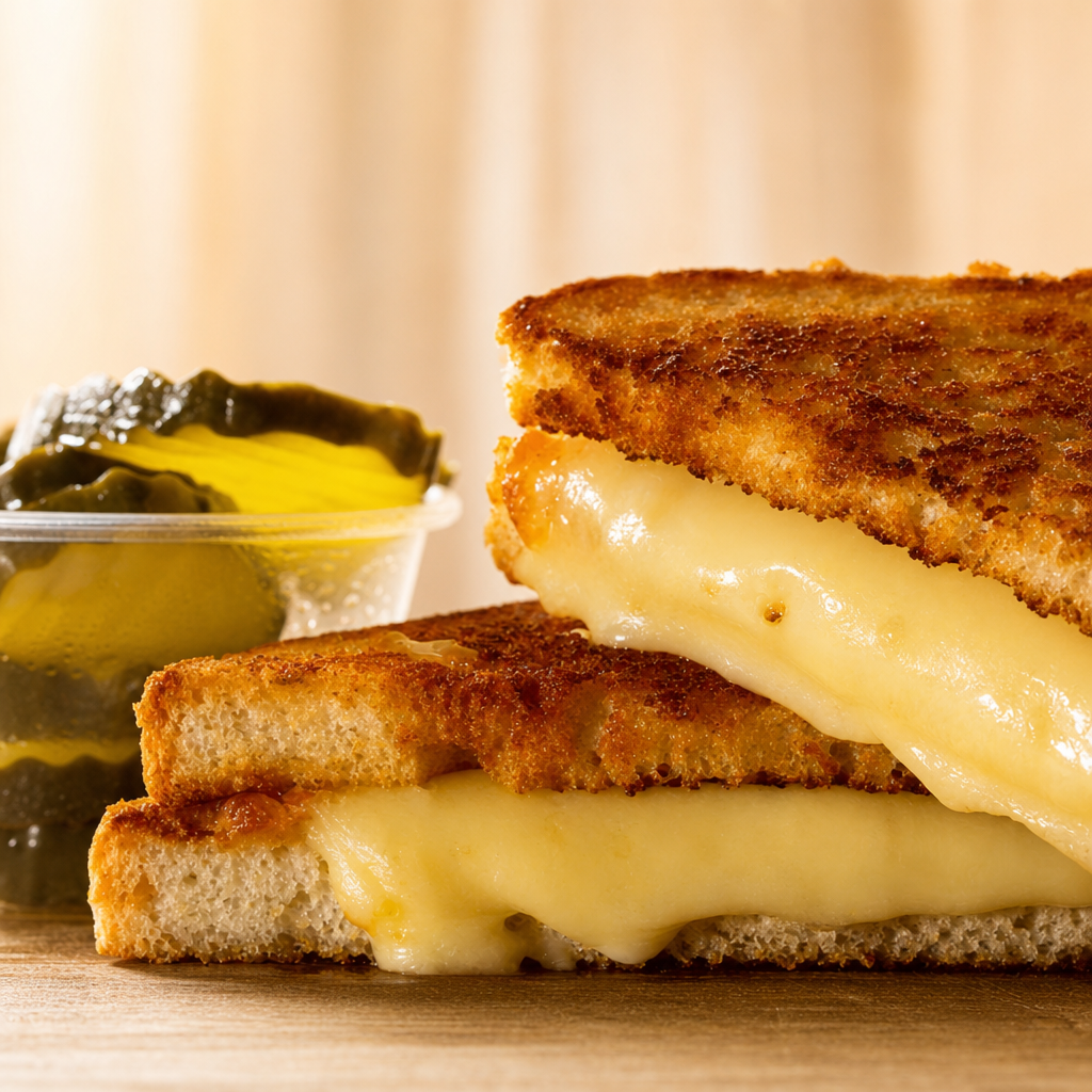 Grilled Cheese Sandwich.