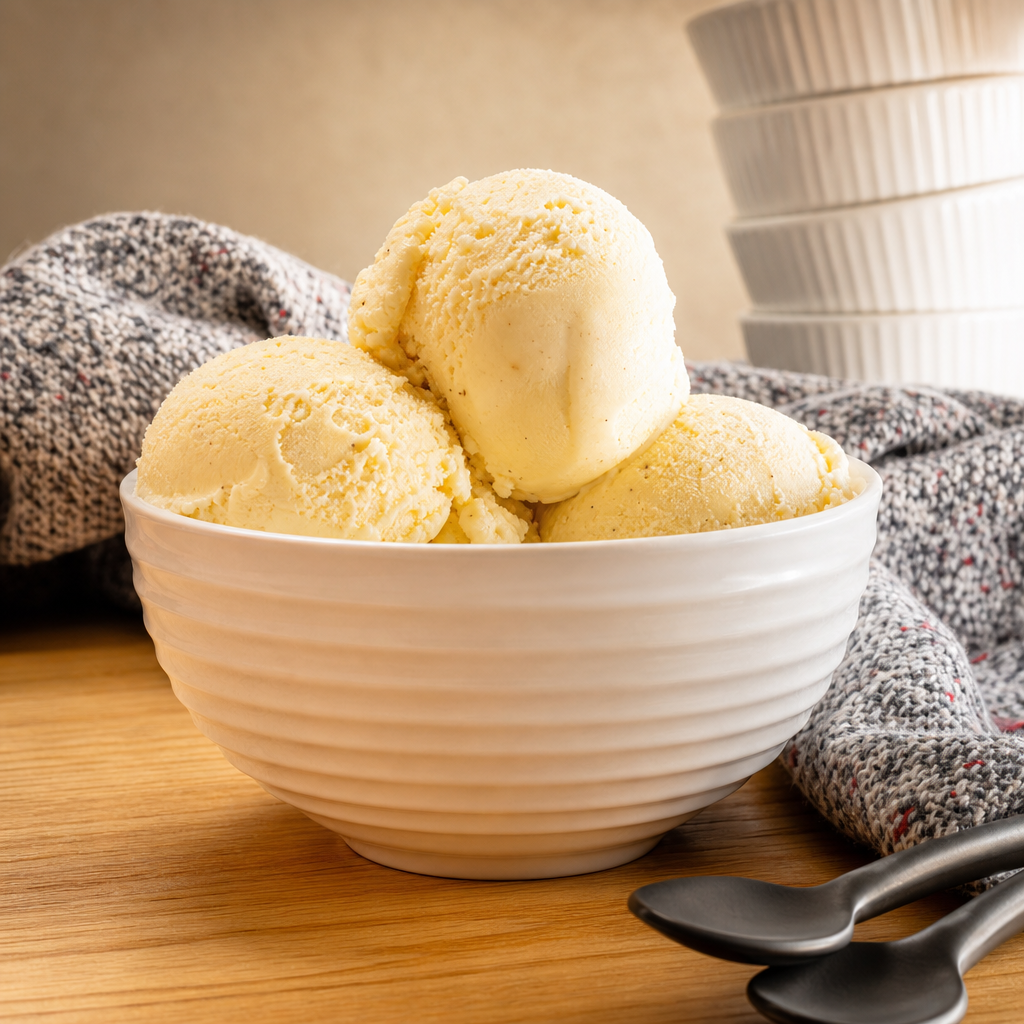 Vanilla Ice Cream.