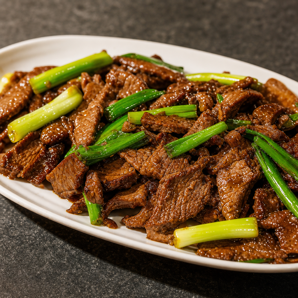 Mongolian Beef.