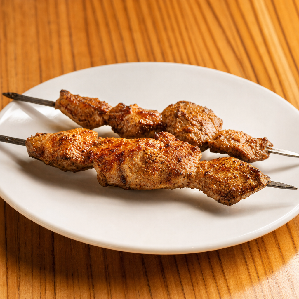 Uyghur Lamb Kebab.