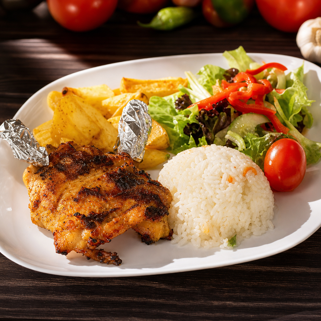 Chicken Chops Kebab.