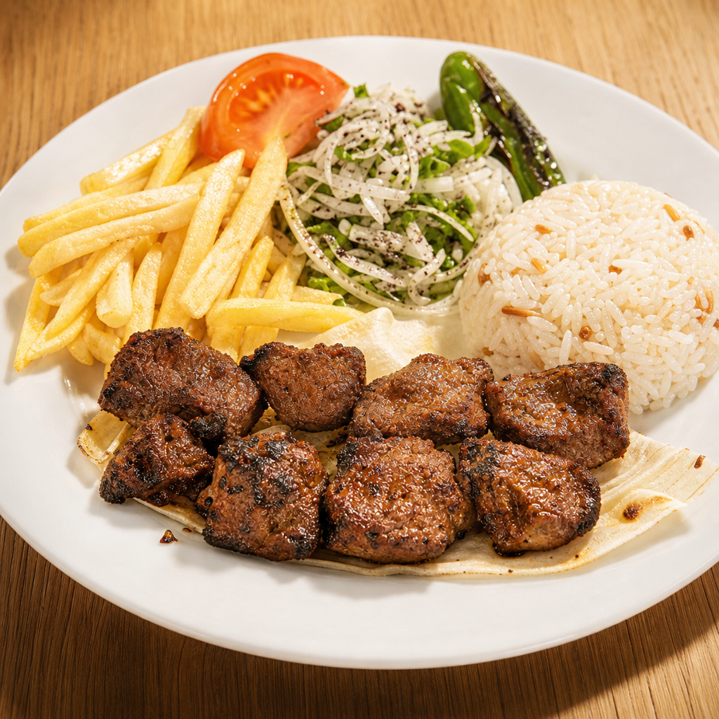 Lamb Sis Kebab.
