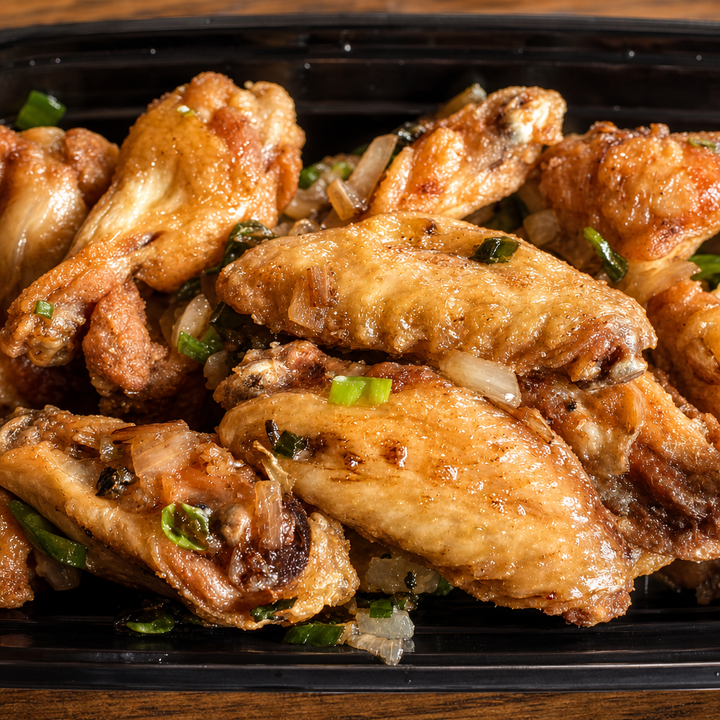 A12. Chicken Wings (10) - 炸鸡翅 (10)