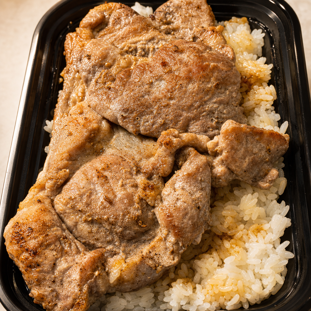 AC9. Pork Chop Over Rice - 猪排盖饭