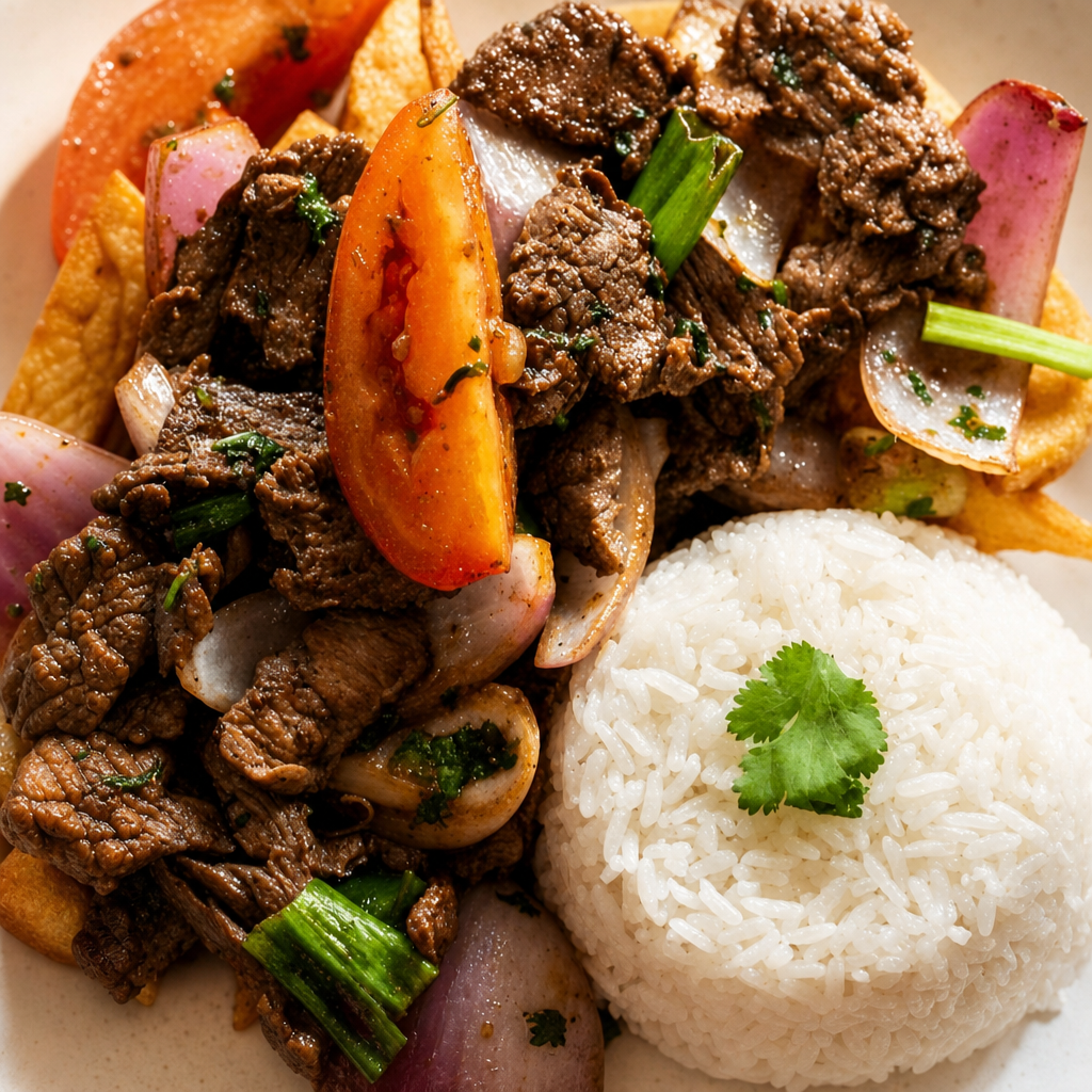 Lomo Saltado.
