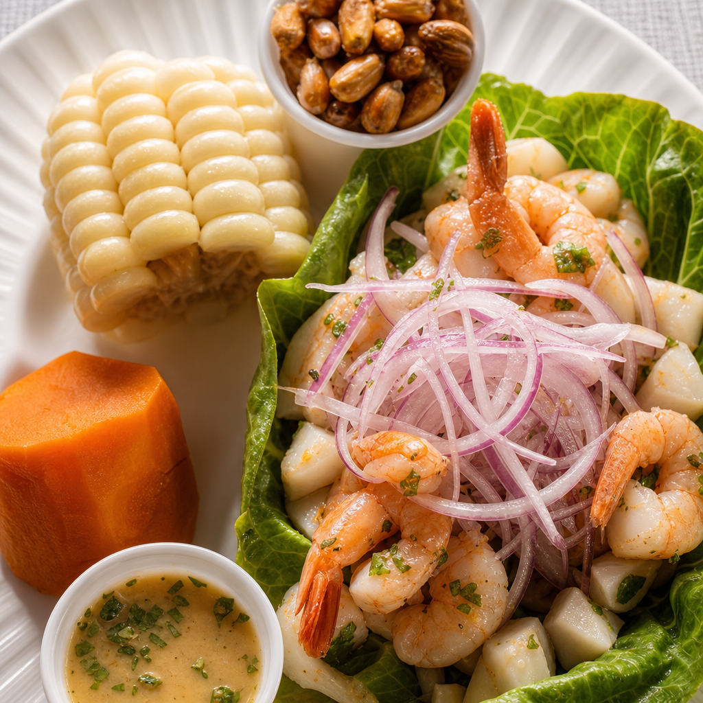 Ceviche Mixto (Mixed).