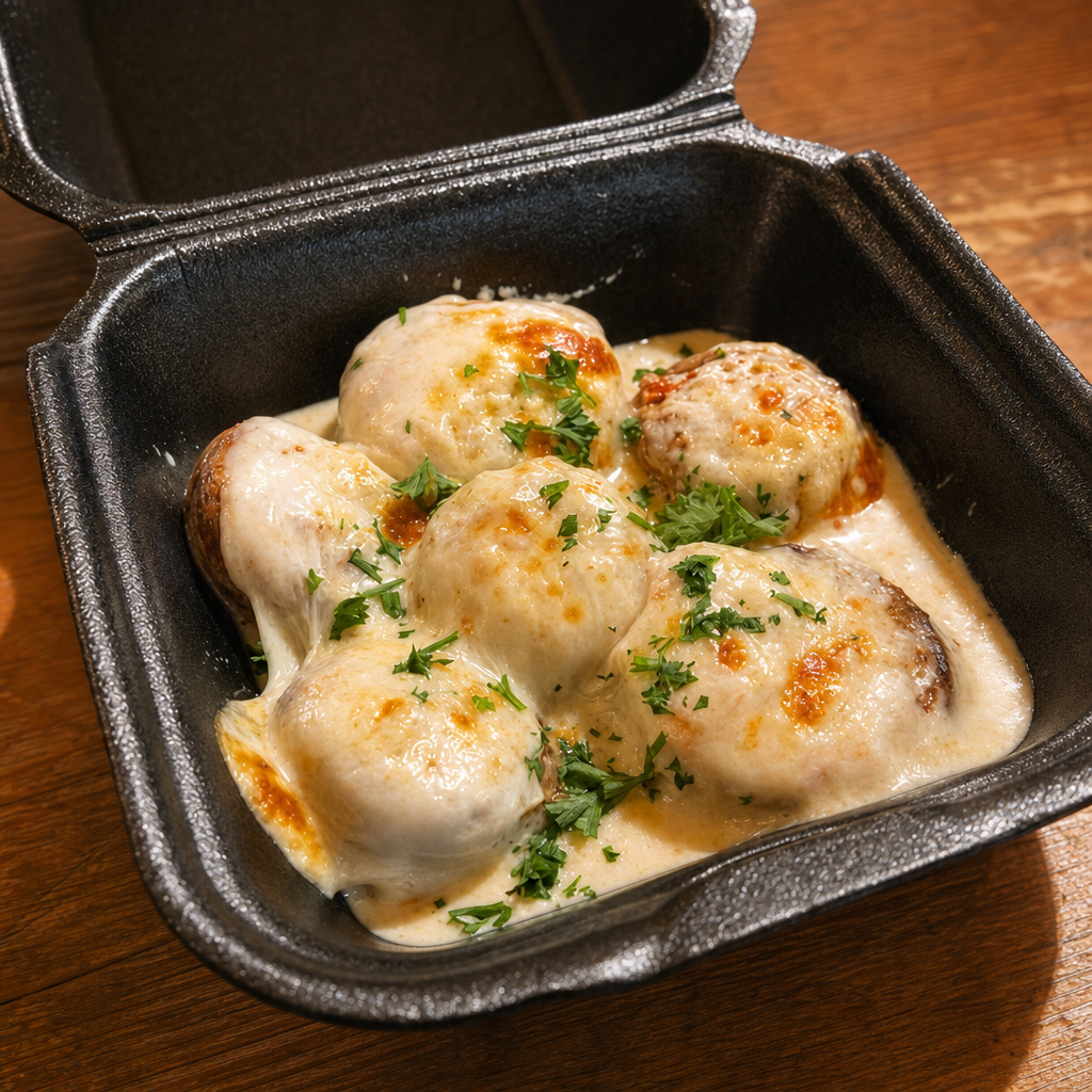 Stuffed Mushrooms.