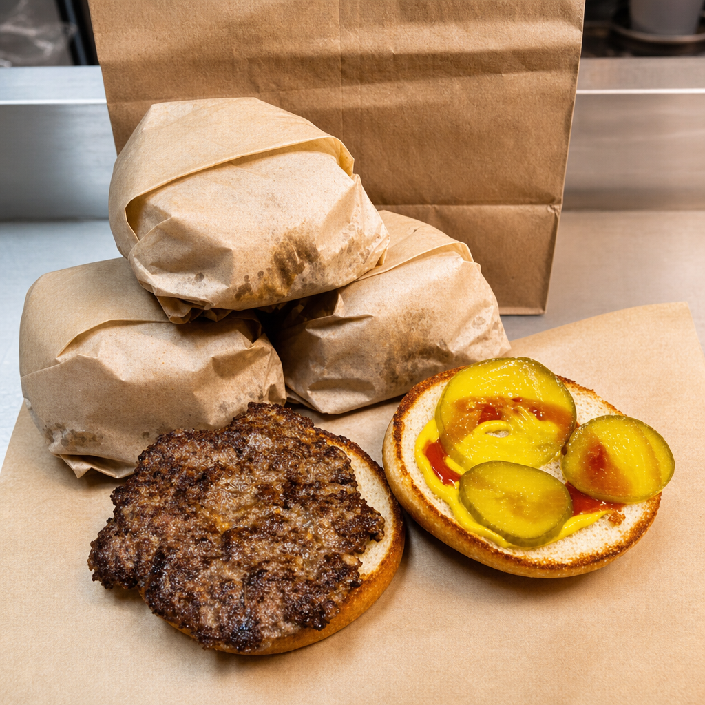 Little Big Burger Bag Size