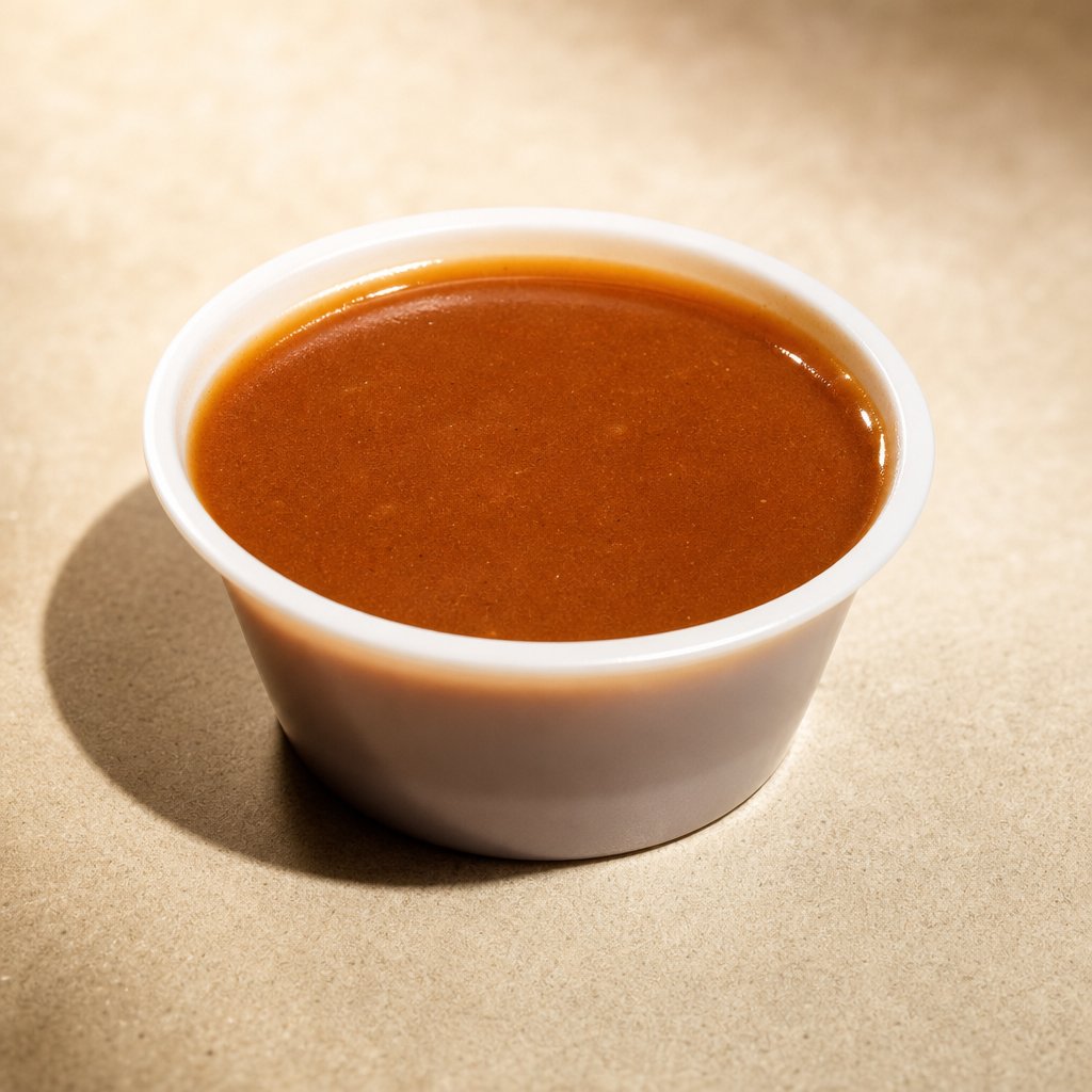 Rootbeer Barbecue Sauce House Made.