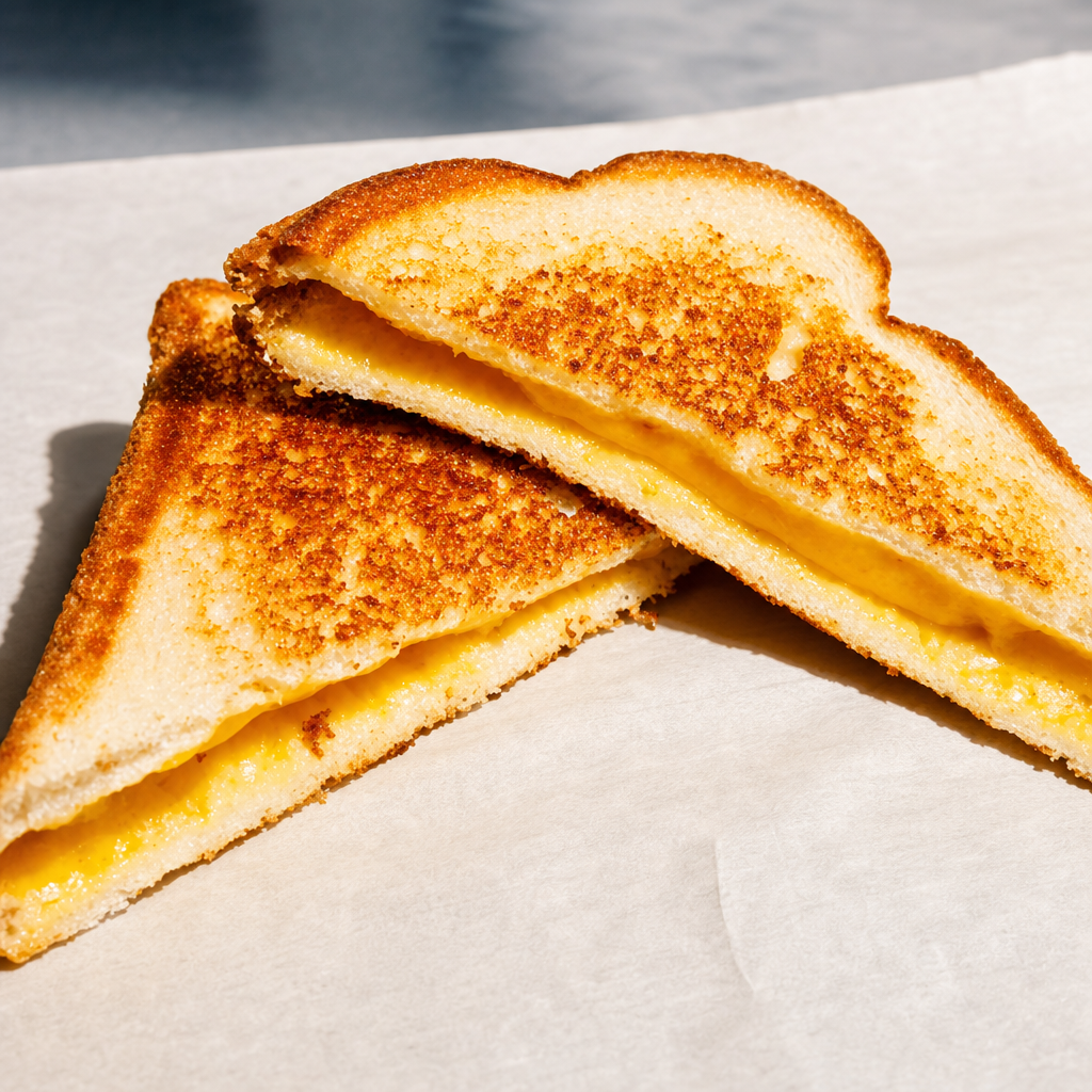 Grilled Cheese Sandwich.