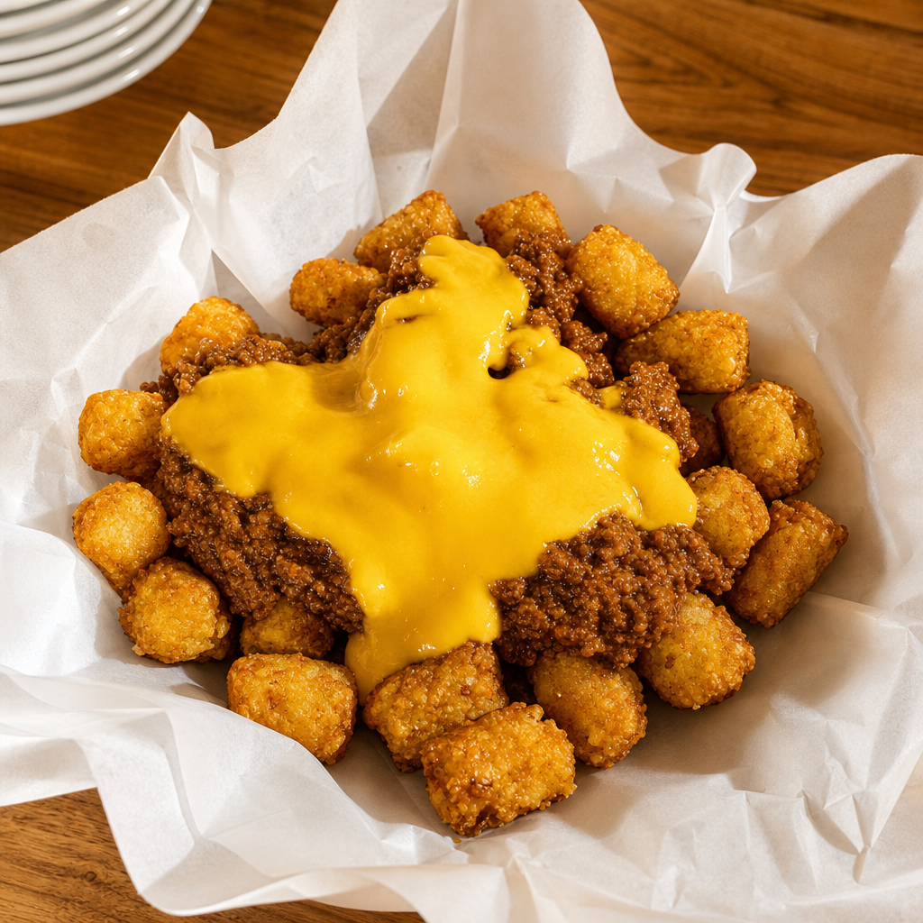 Chili Cheese Tots.