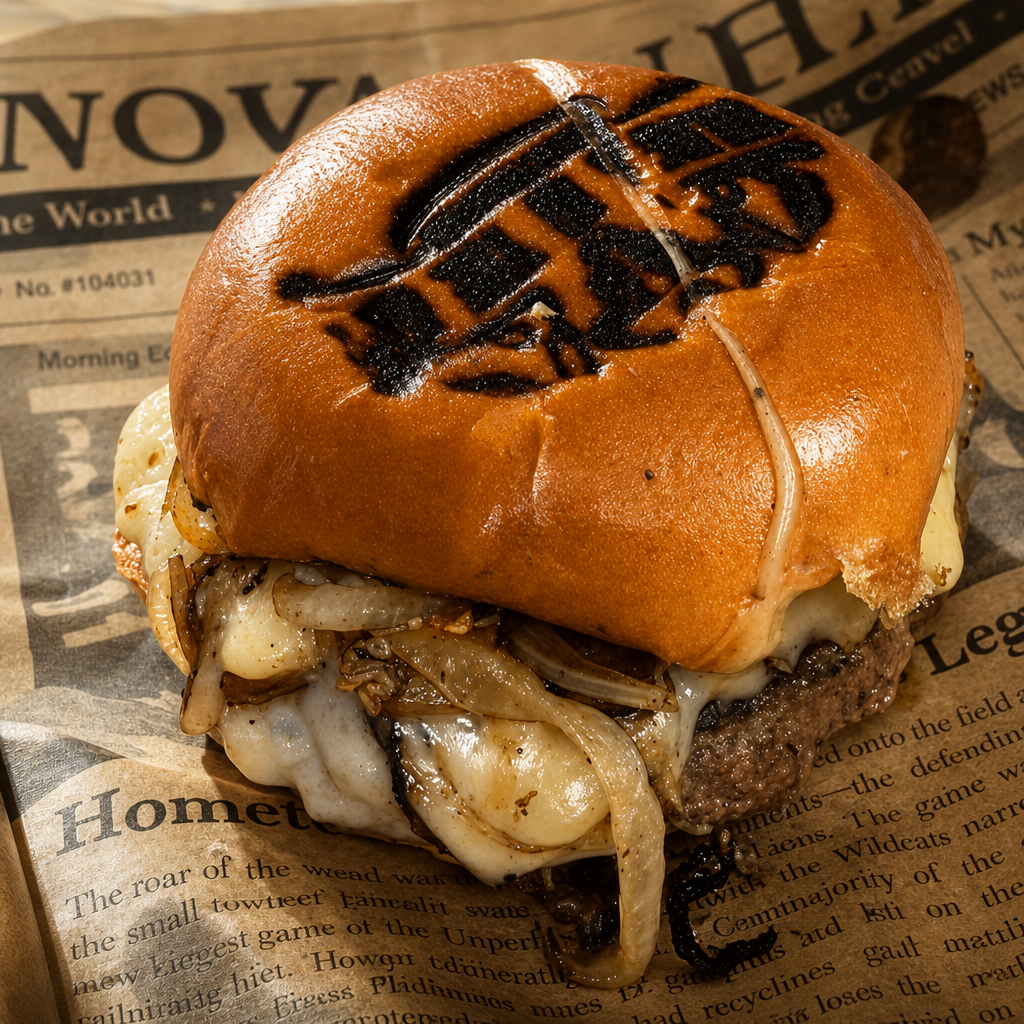 Ballfield Bacon Cheddar Burger