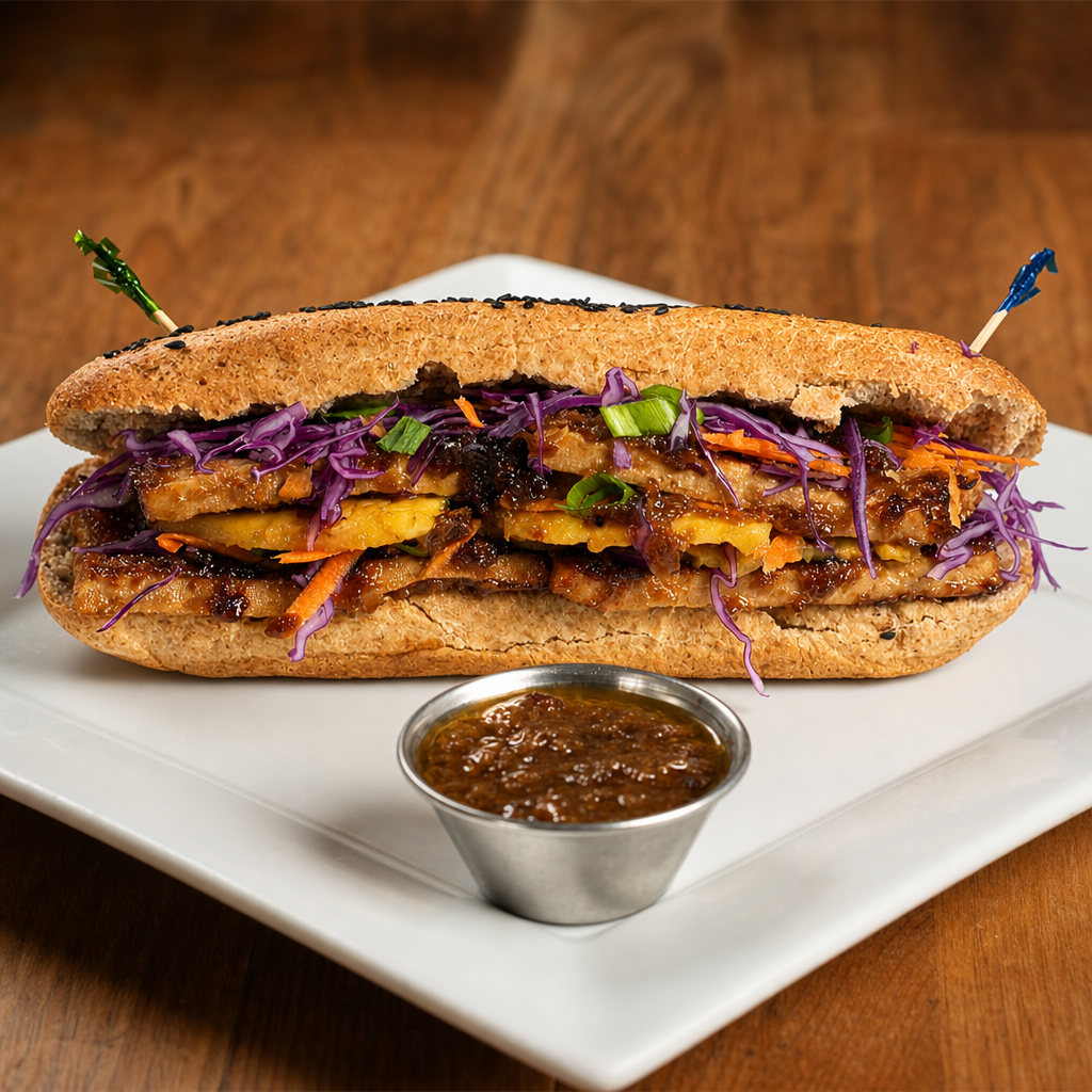 Teriyaki Tofu Sub (12").
