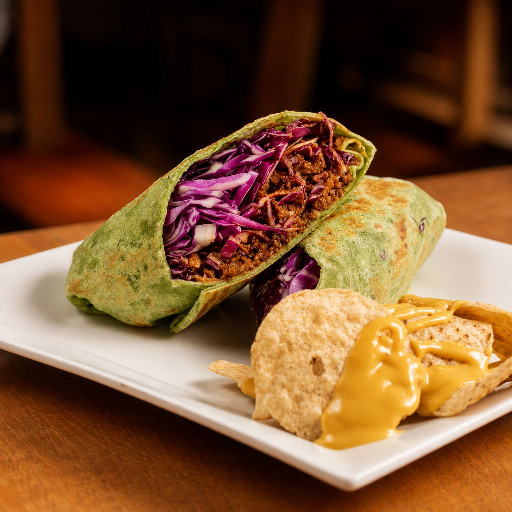 Un-Beef Burrito.