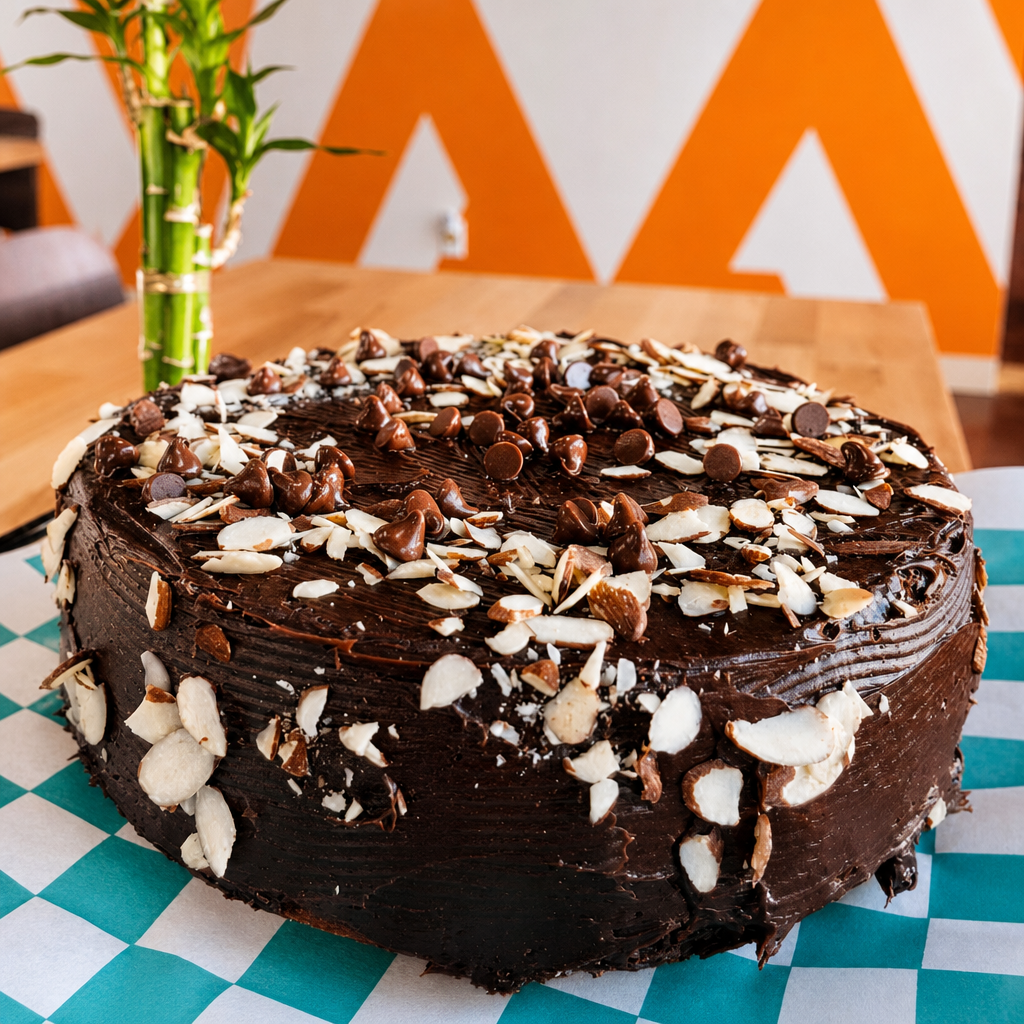 Chocolate Cake Slice.