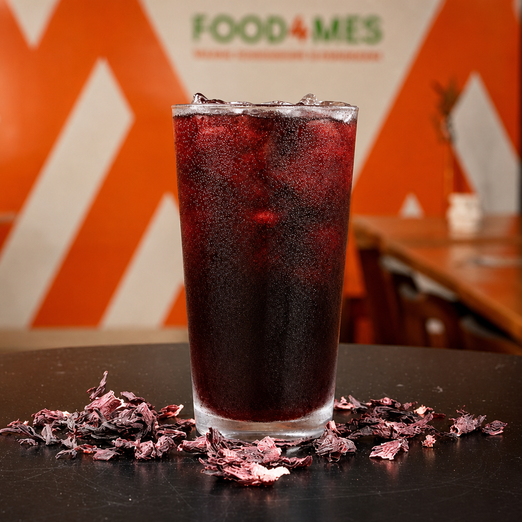 Hibiscus Iced Tea, 12oz.
