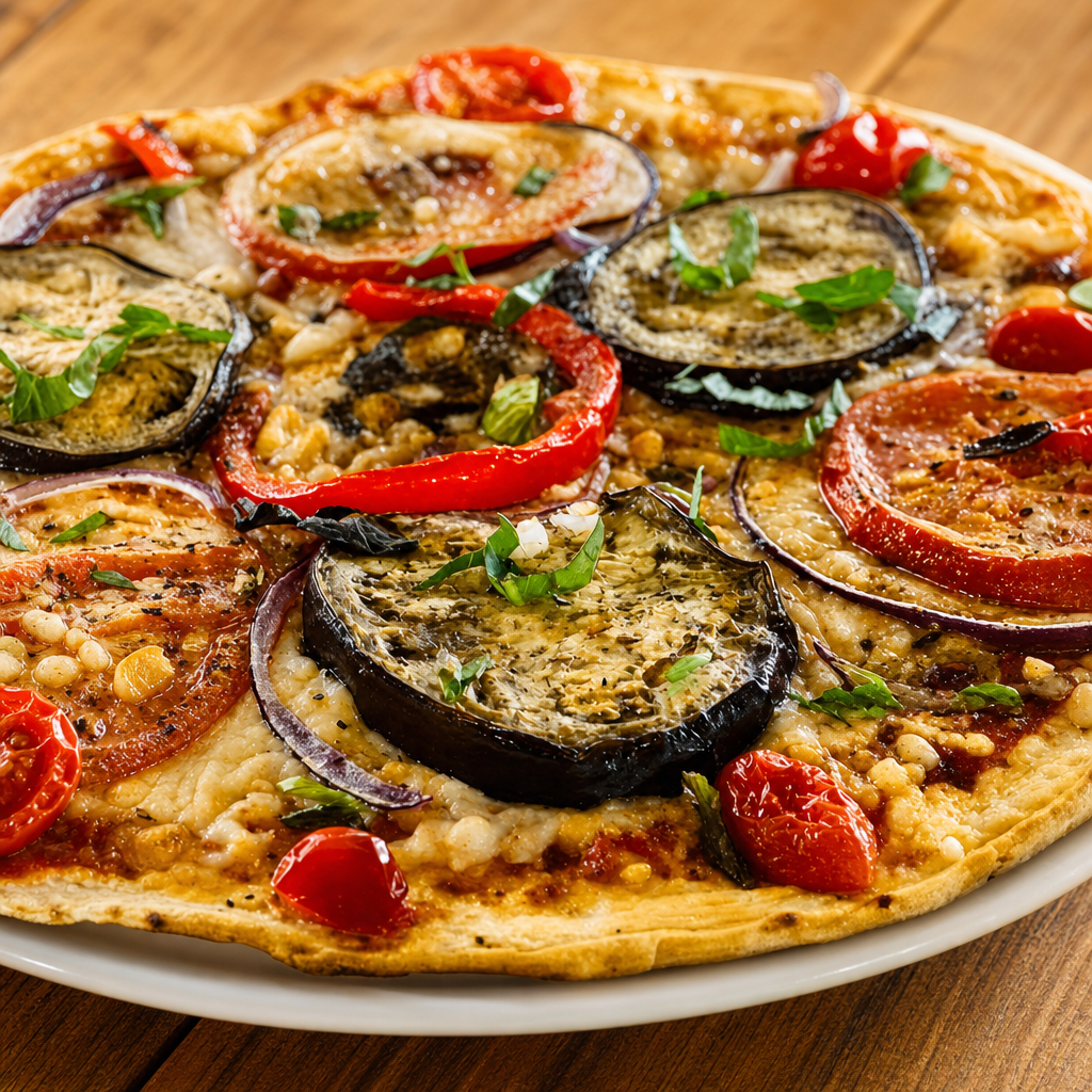 Gluten Free Mediterranean Pizza 14.