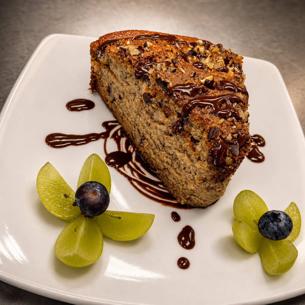 Banana Cake, Slice.