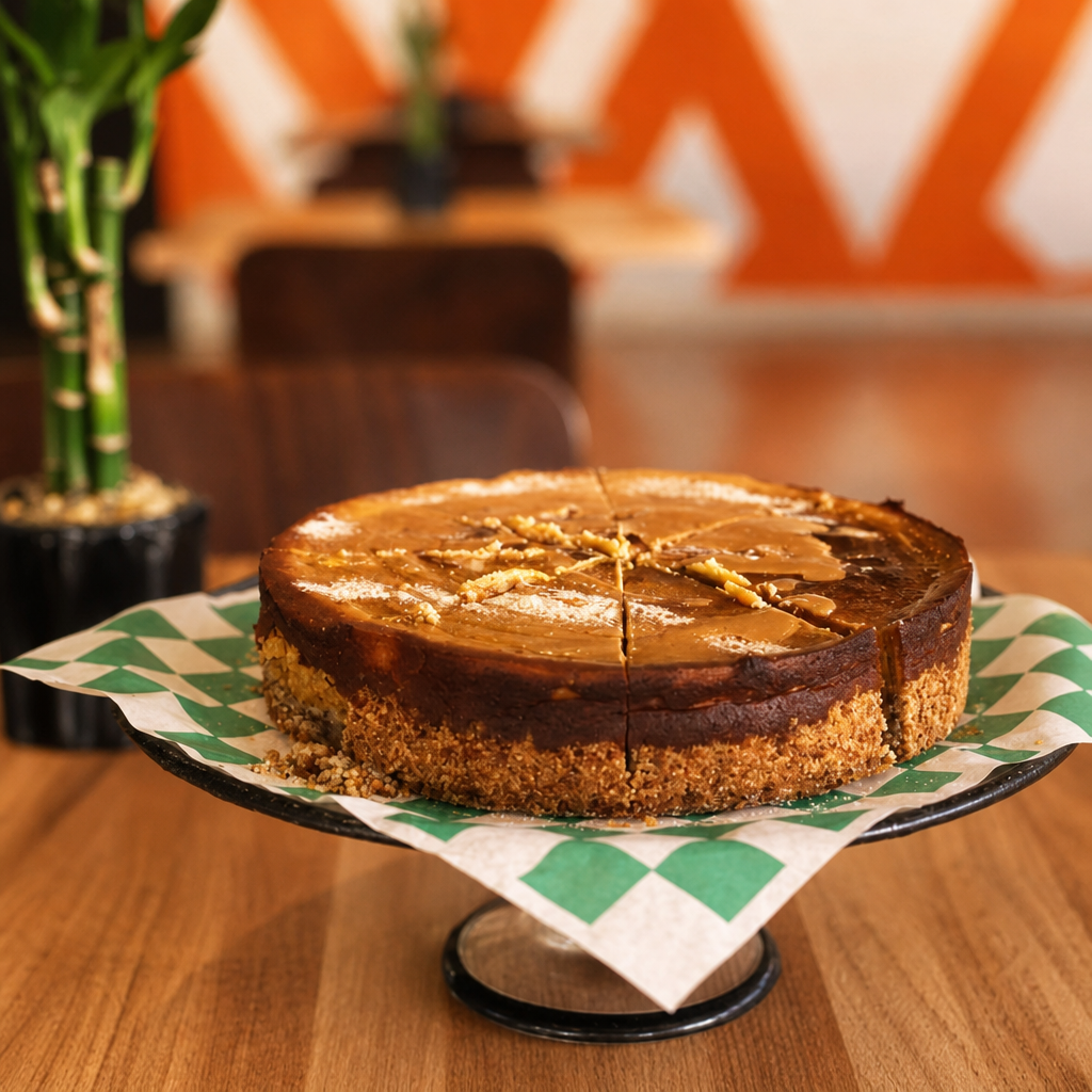 Pumpkin Cheesecake.