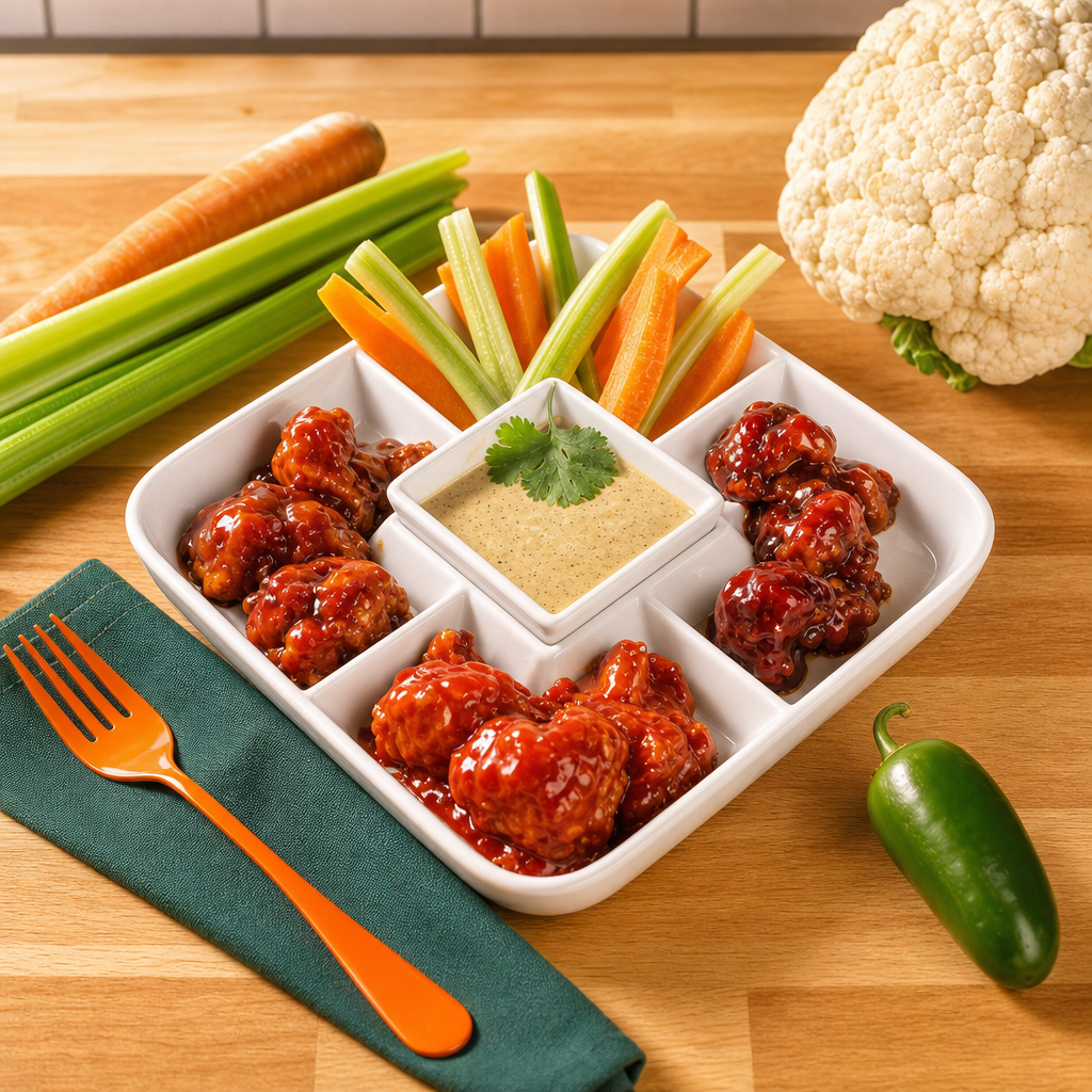Cauliflower Wings.