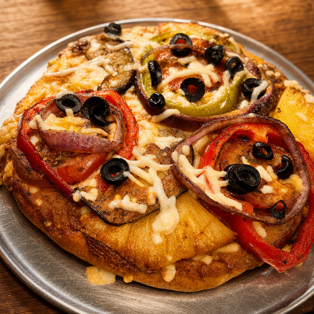 Hawaiian Pizza, Personalized (6 in).