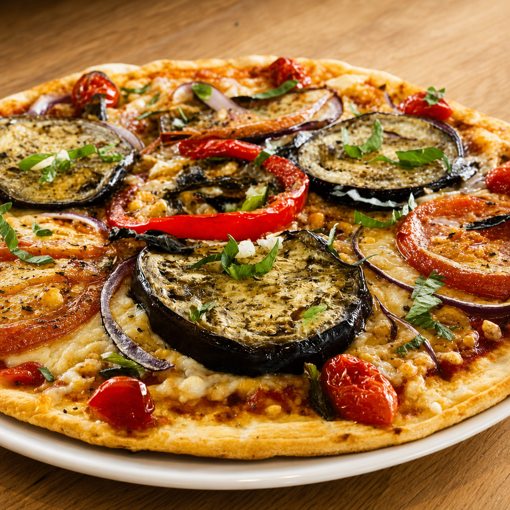 Gluten Free Mediterranean Pizza, (10").