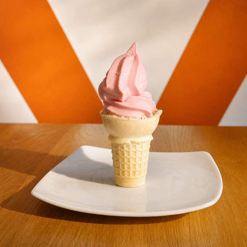 Strawberry Ice Cream.