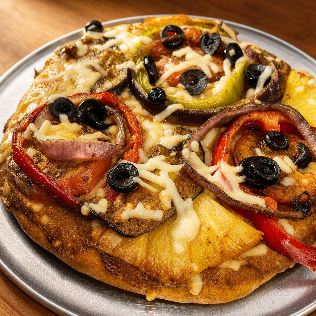 Hawaiian Pizza, Medium (12 in).