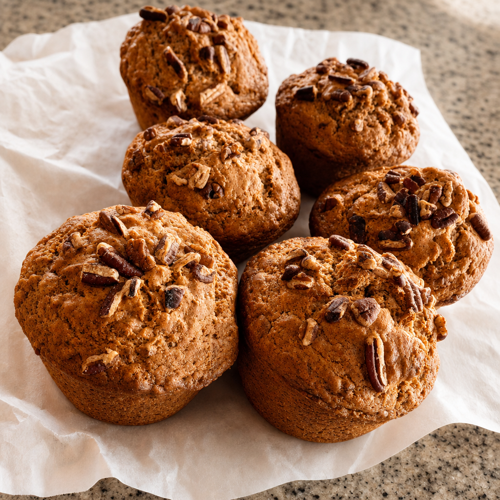 Walnut Muffins.