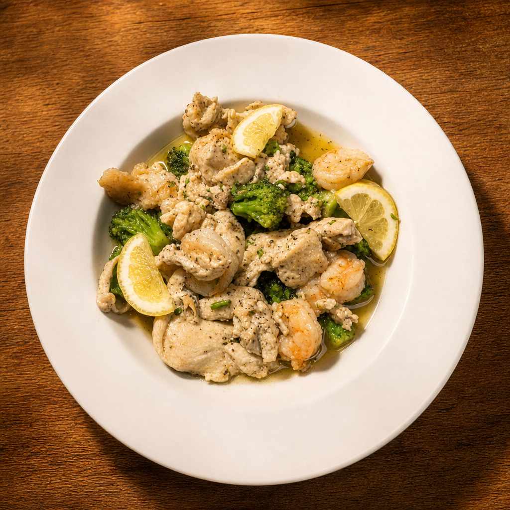 Shrimp & Chicken Bartolomeo Low Carb (Large).