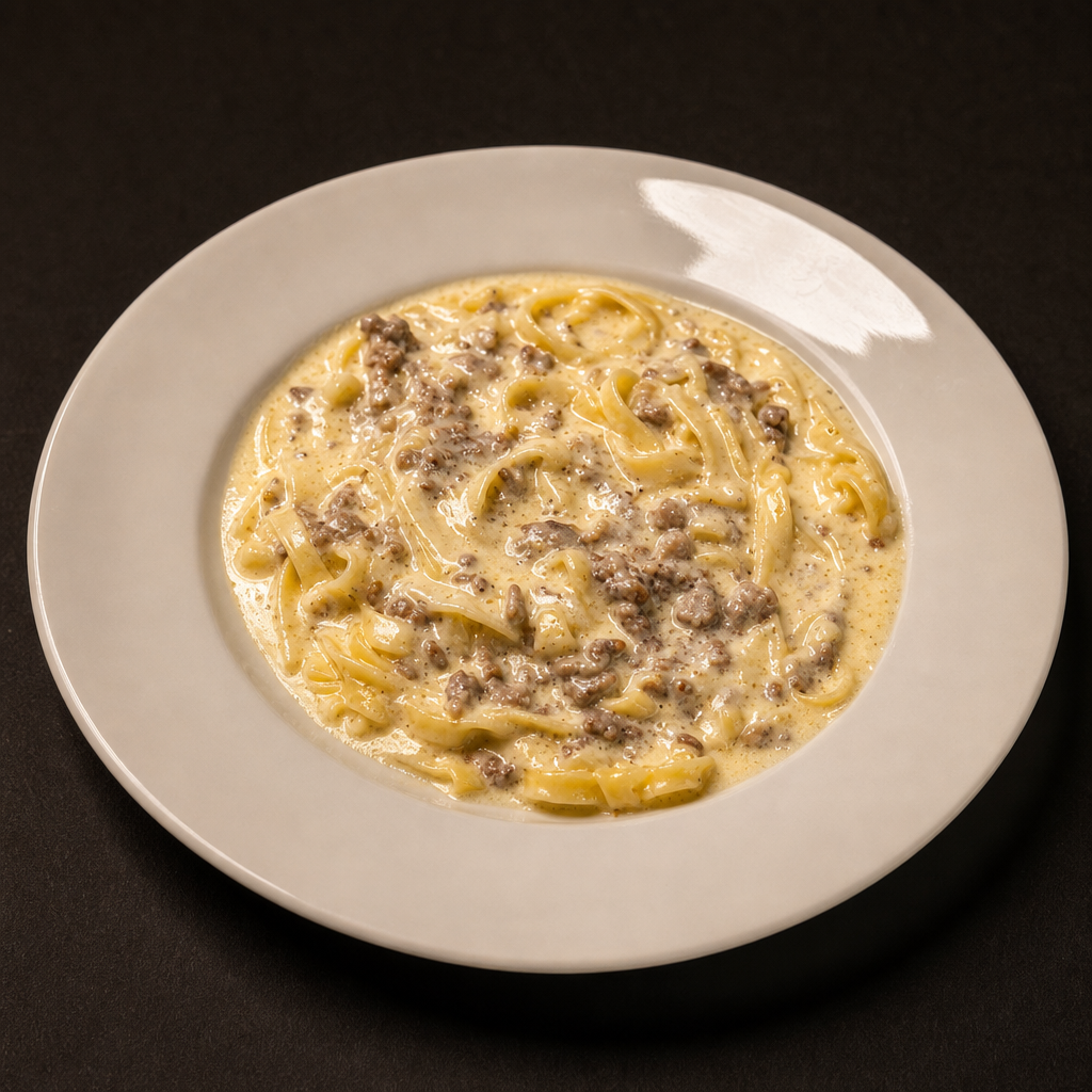 Pasta Carbonara Lunch.