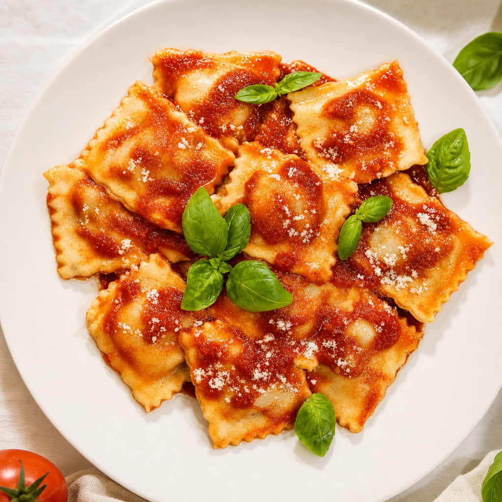 Meat Ravioli.