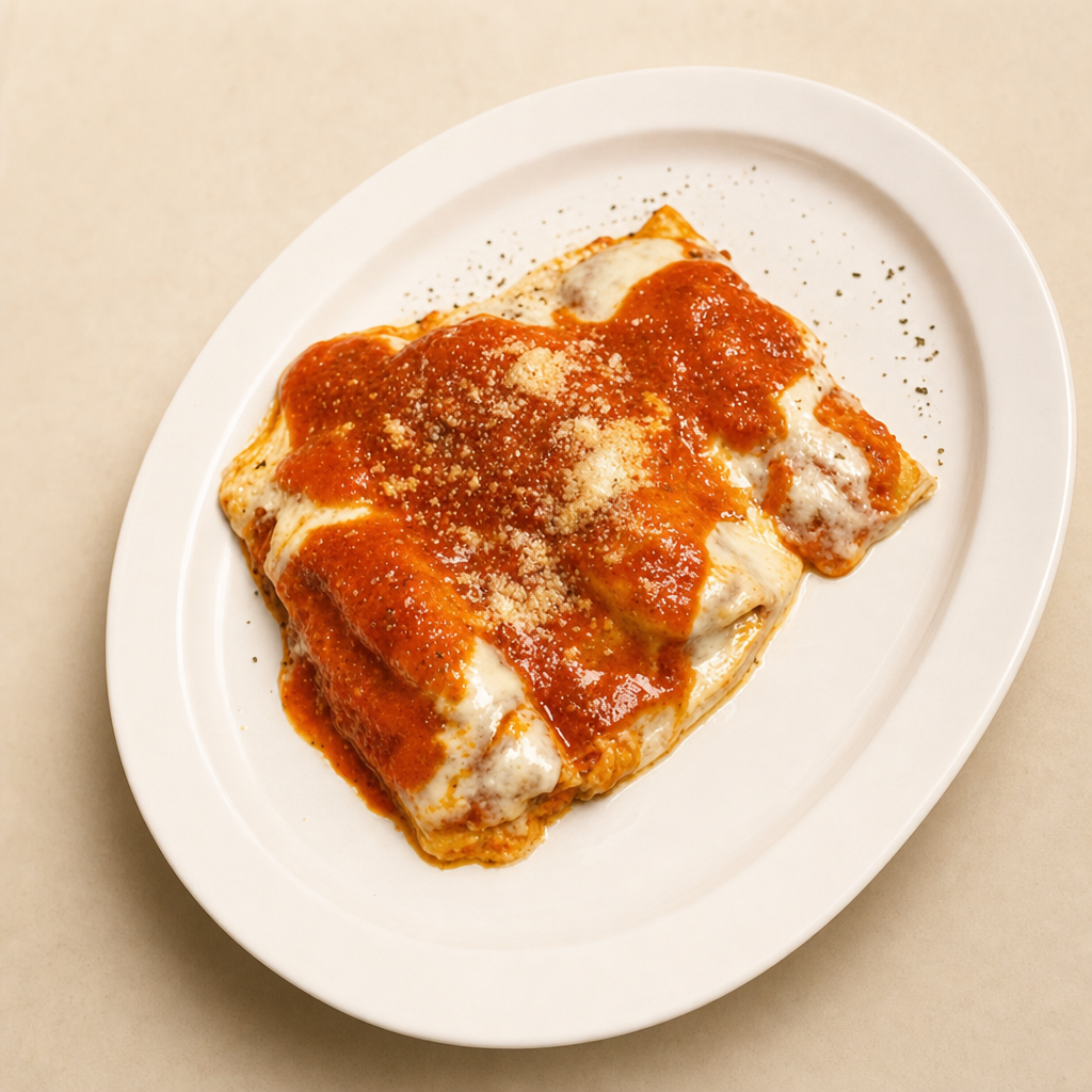 Manicotti Lunch.