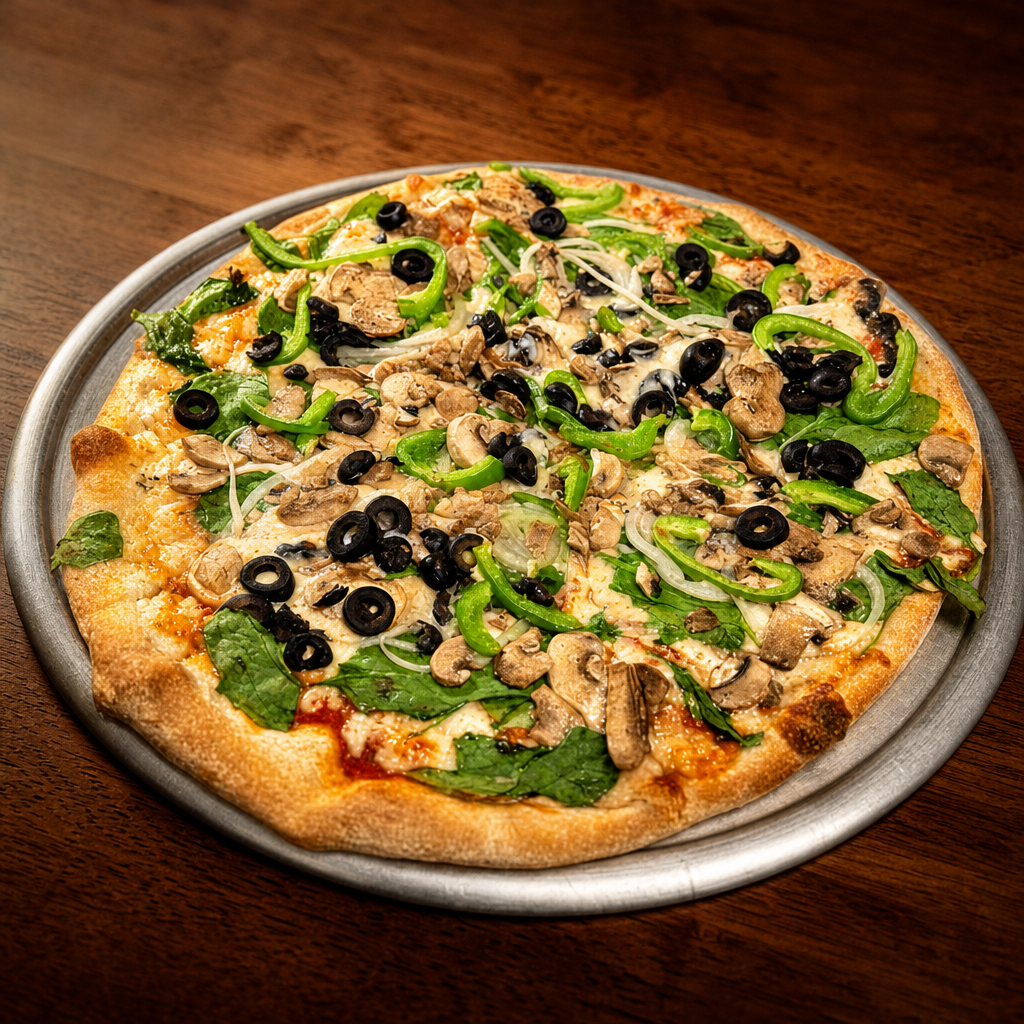 Vegetarian Pizza.