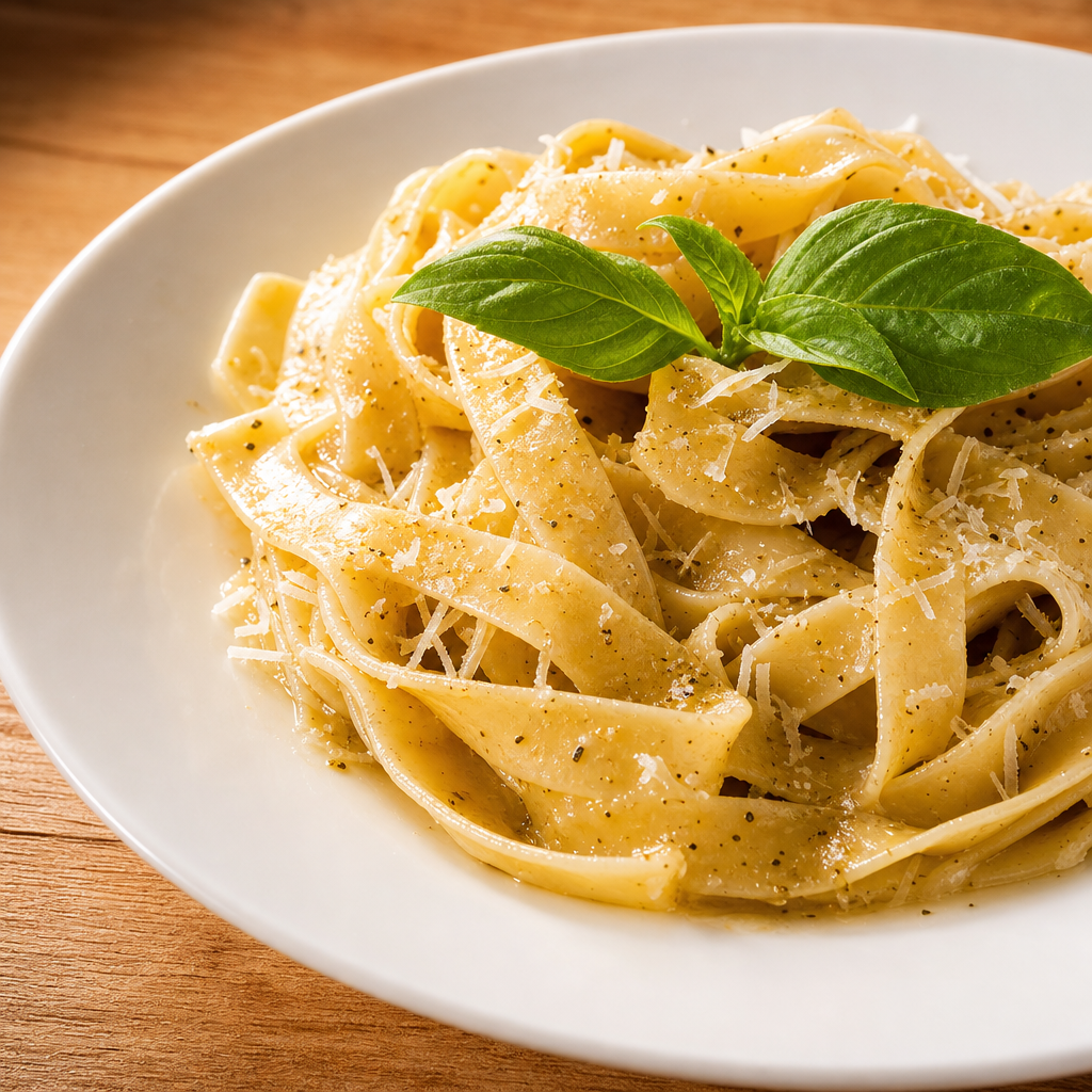 Fettuccine Alfredo (Pasta).