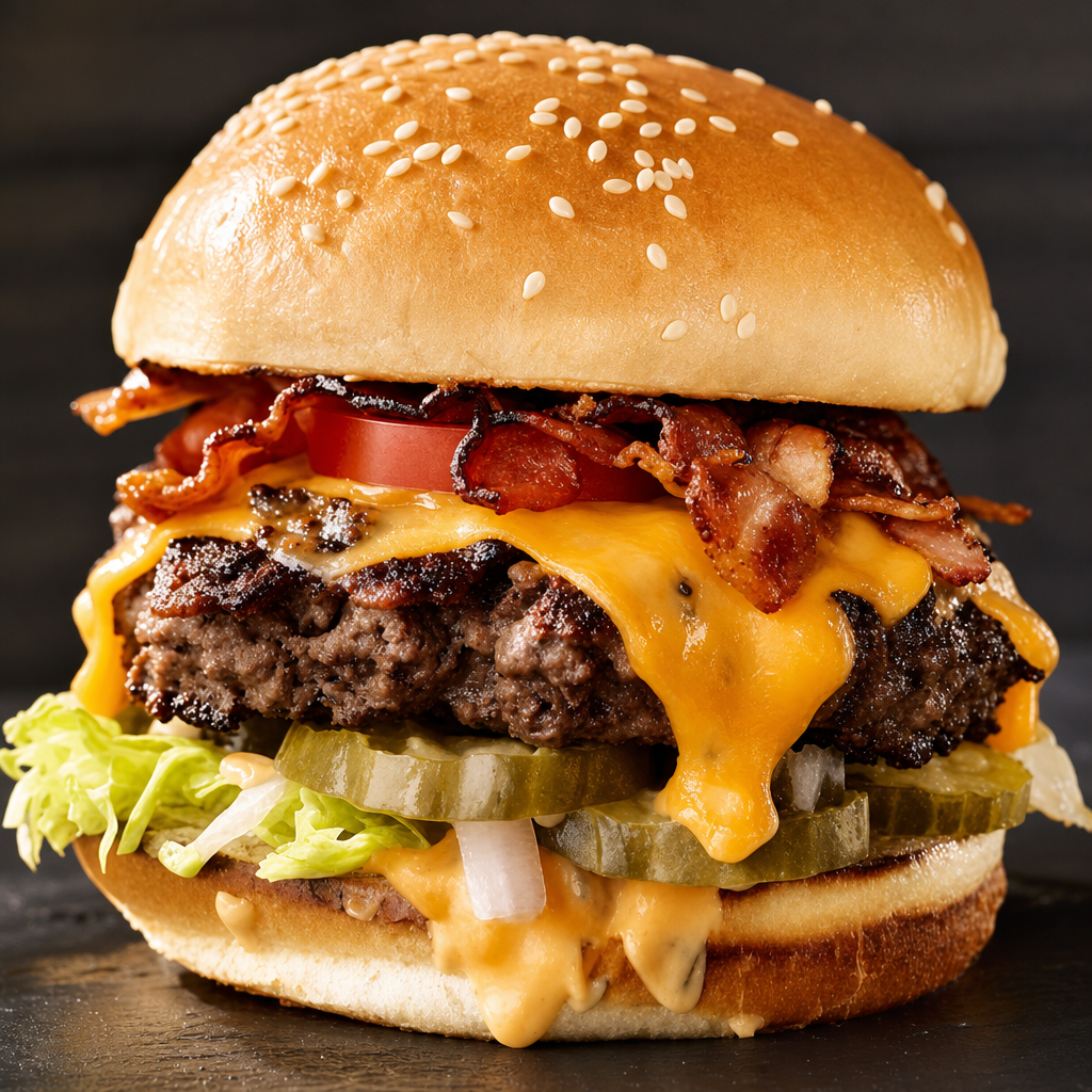BLT Cheeseburger.