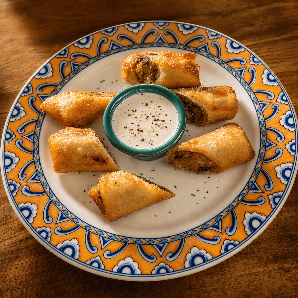 Southwest Chicken Egg Rolls.