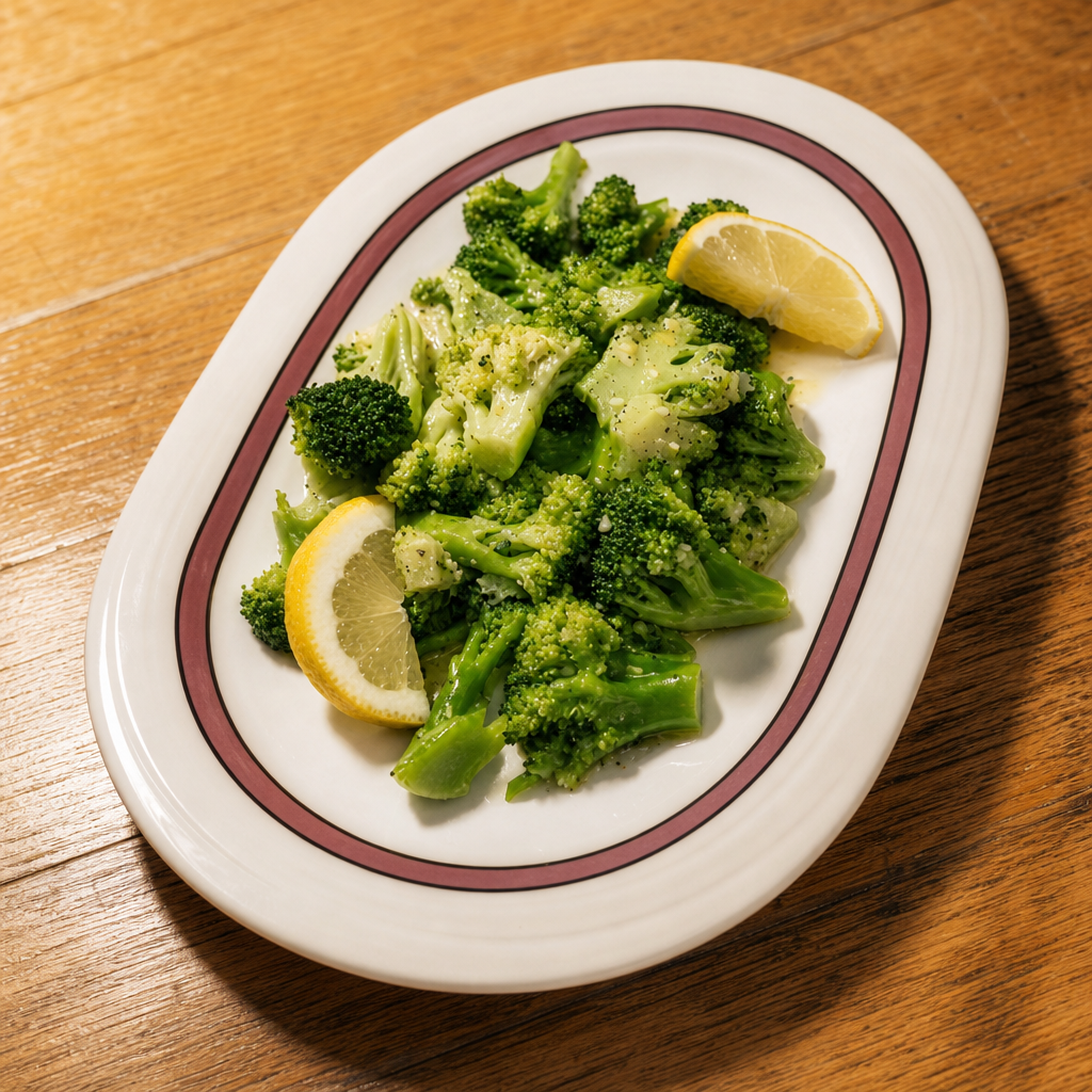 Sauteed Broccoli.