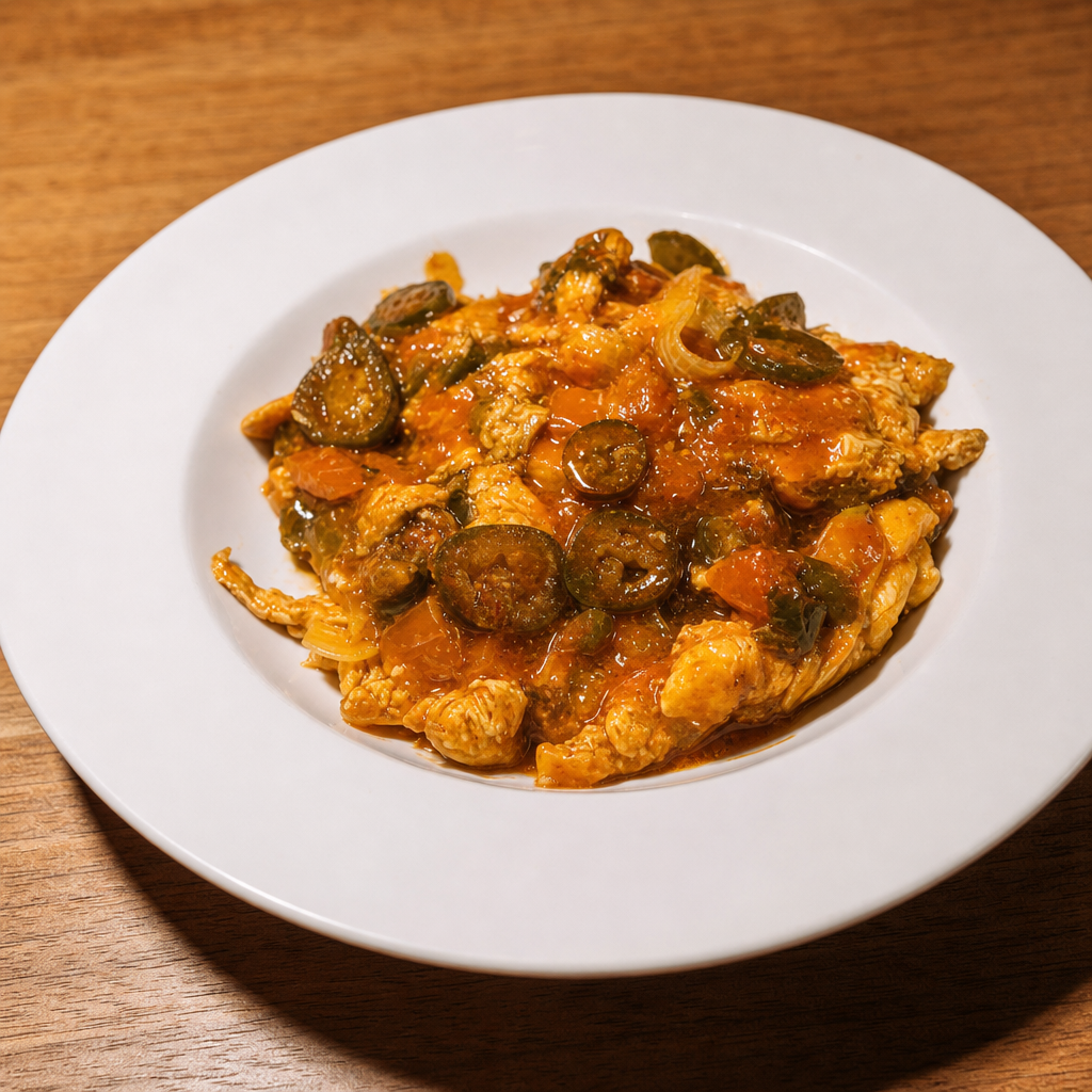 Pasta Fra Diavolo Hot Lunch.